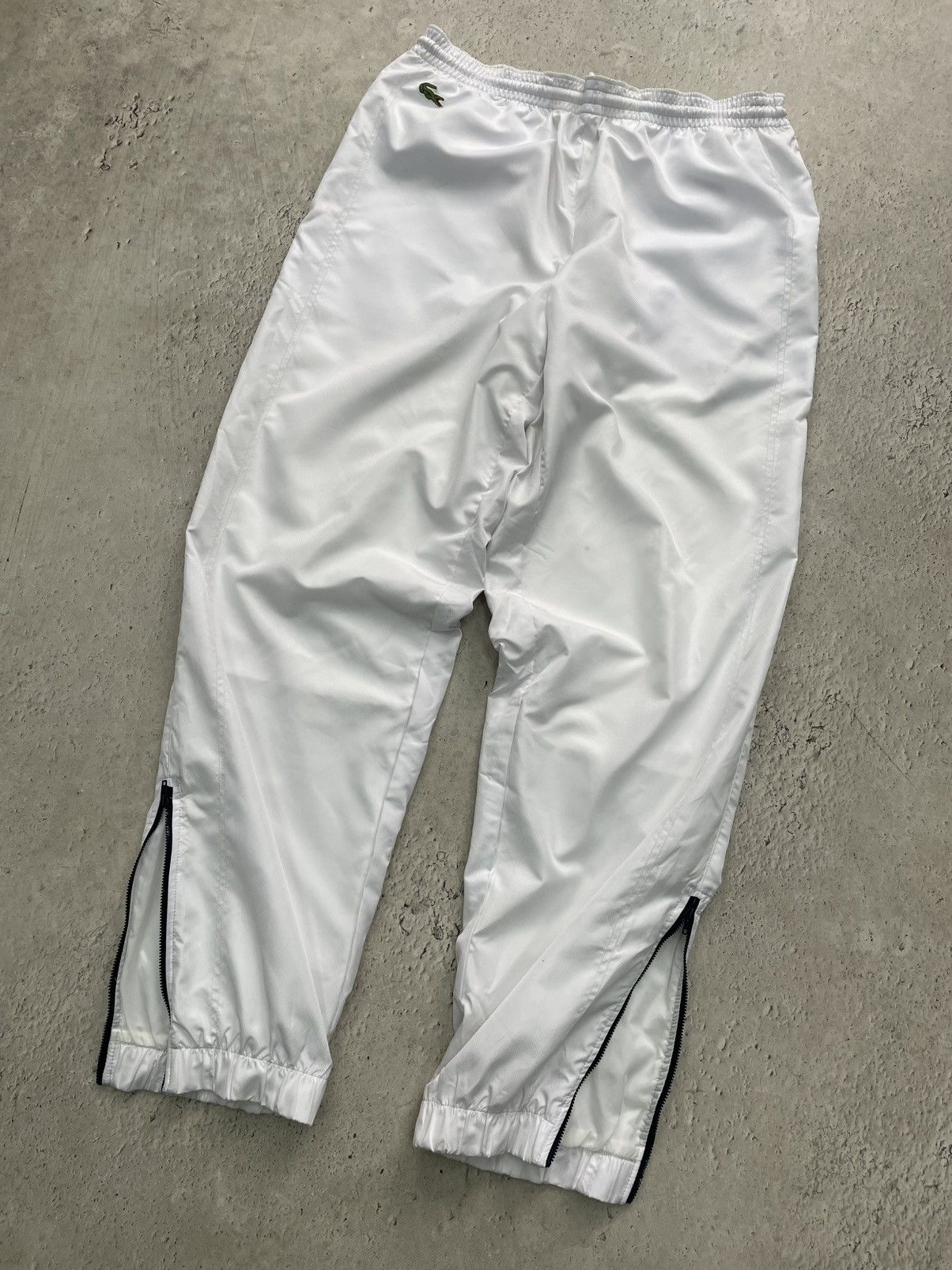 Lacoste Lacoste classic track swuit nylon jacket + pants streetwear Size US 36 / EU 52 - 8 Thumbnail
