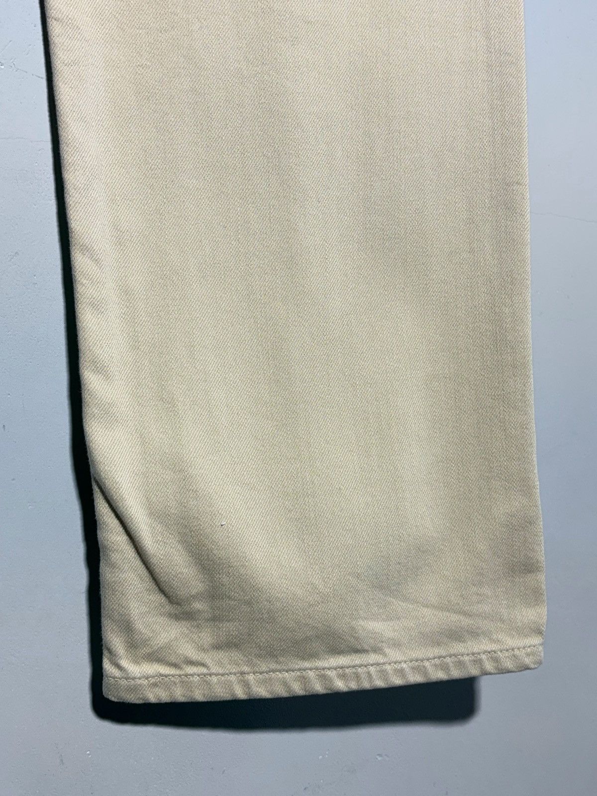 Dries Van Noten Dries Van Noten Straight Beige Denim Jeans Size US 29 - 13 Thumbnail