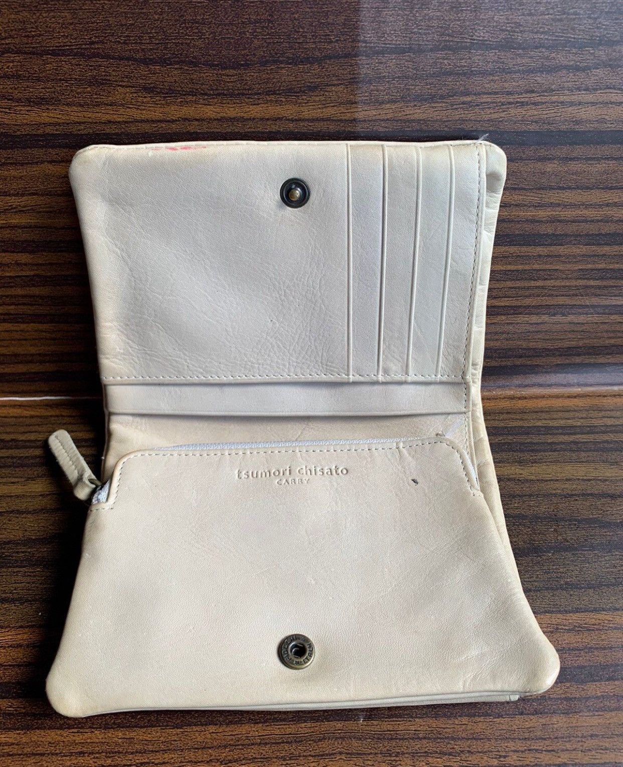 Issey Miyake Tsumori Chisato Leather Bead Wallet Size ONE SIZE - 4 Thumbnail