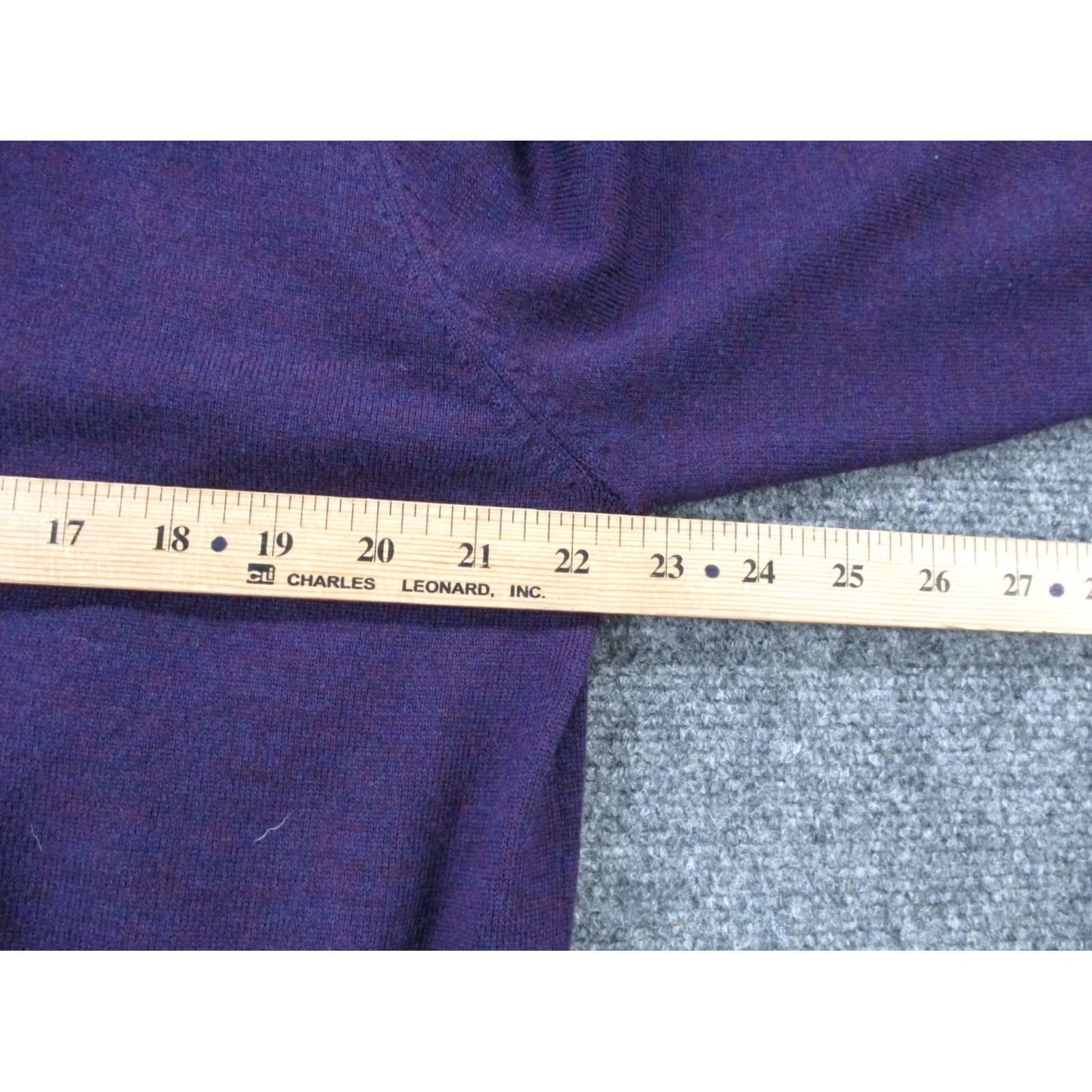 Peter Millar Peter Millar Jacket Mens L Purple Merino Wool Performance Golf Stretch Pullover Size US L / EU 52-54 / 3 - 5 Thumbnail