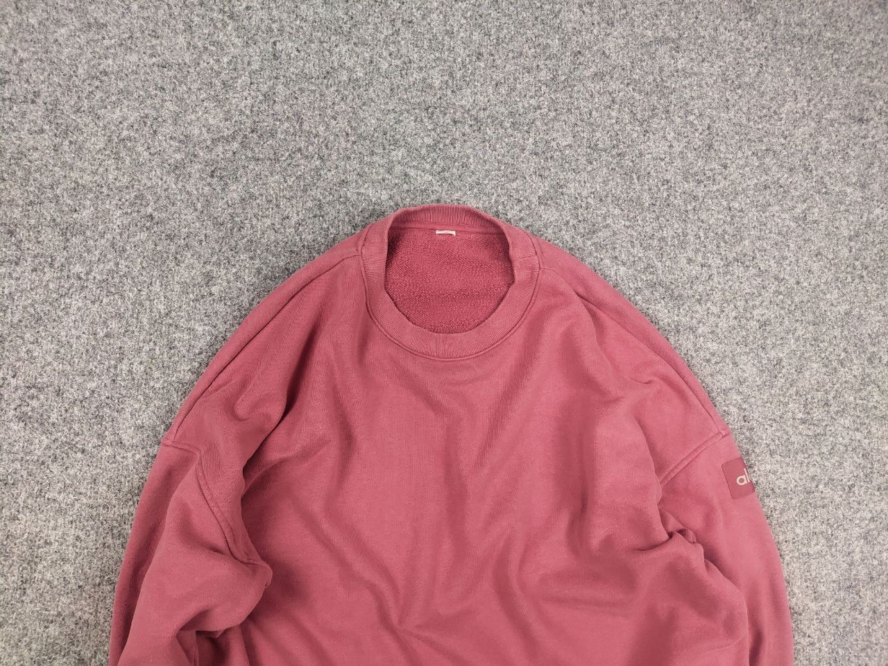 Alo Alo Yoga Accolade Crew Neck Oversized Sweatshirt purple pink Size L / US 10 / IT 46 - 4 Thumbnail