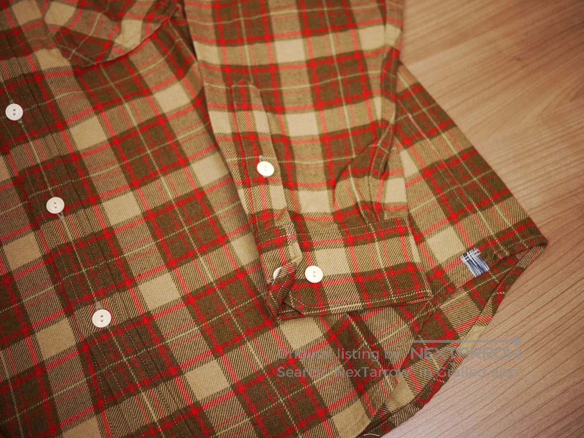 Visvim VISVIM Lumber Elk Shirt Beige Check. Size US M / EU 48-50 / 2 - 3 Thumbnail