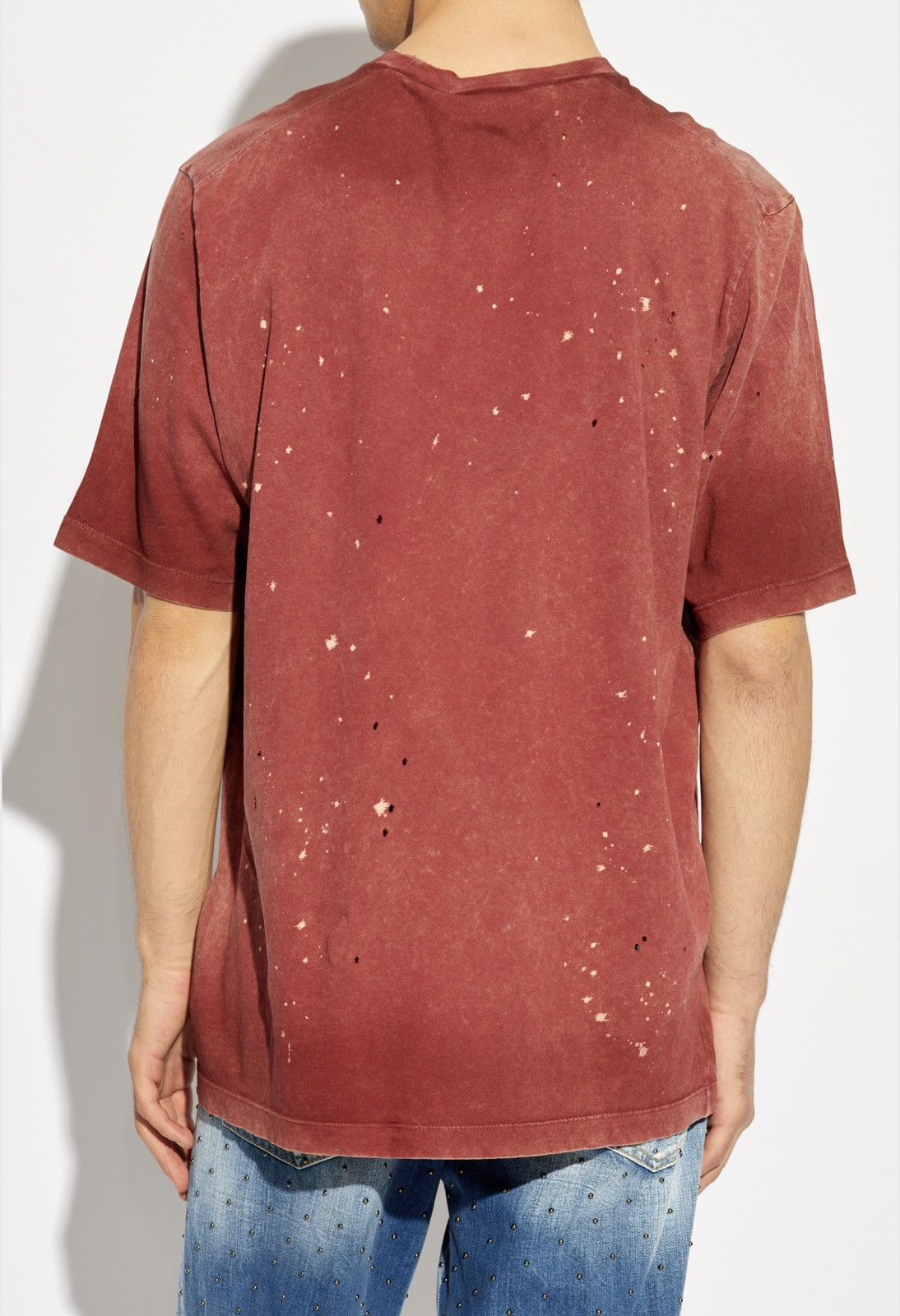 Dsquared2 DSQUARED2 Distorted logo-print relaxed-fit X-Large red Size US XL / EU 56 / 4 - 3 Thumbnail