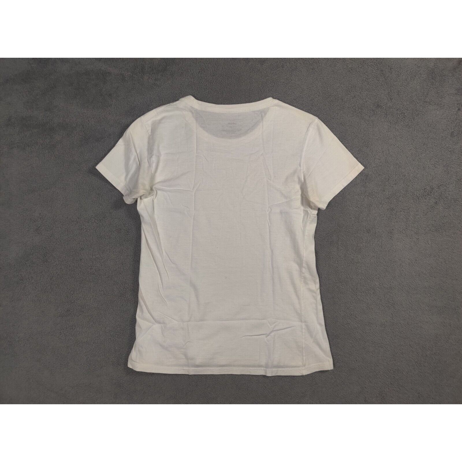 Adidas Adidas Shirt Adult Womens Small White Spell Out Logo Size S / US 4 / IT 40 - 6 Thumbnail