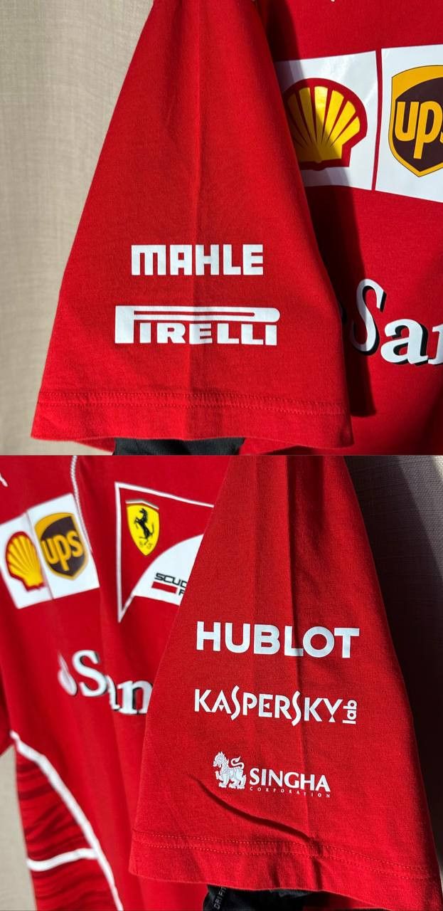 Ferrari × Puma Puma Santander Scuderia Ferrari Polo T-Shirt Shell Racing F1 Size US XXL / EU 58 / 5 - 2 Thumbnail