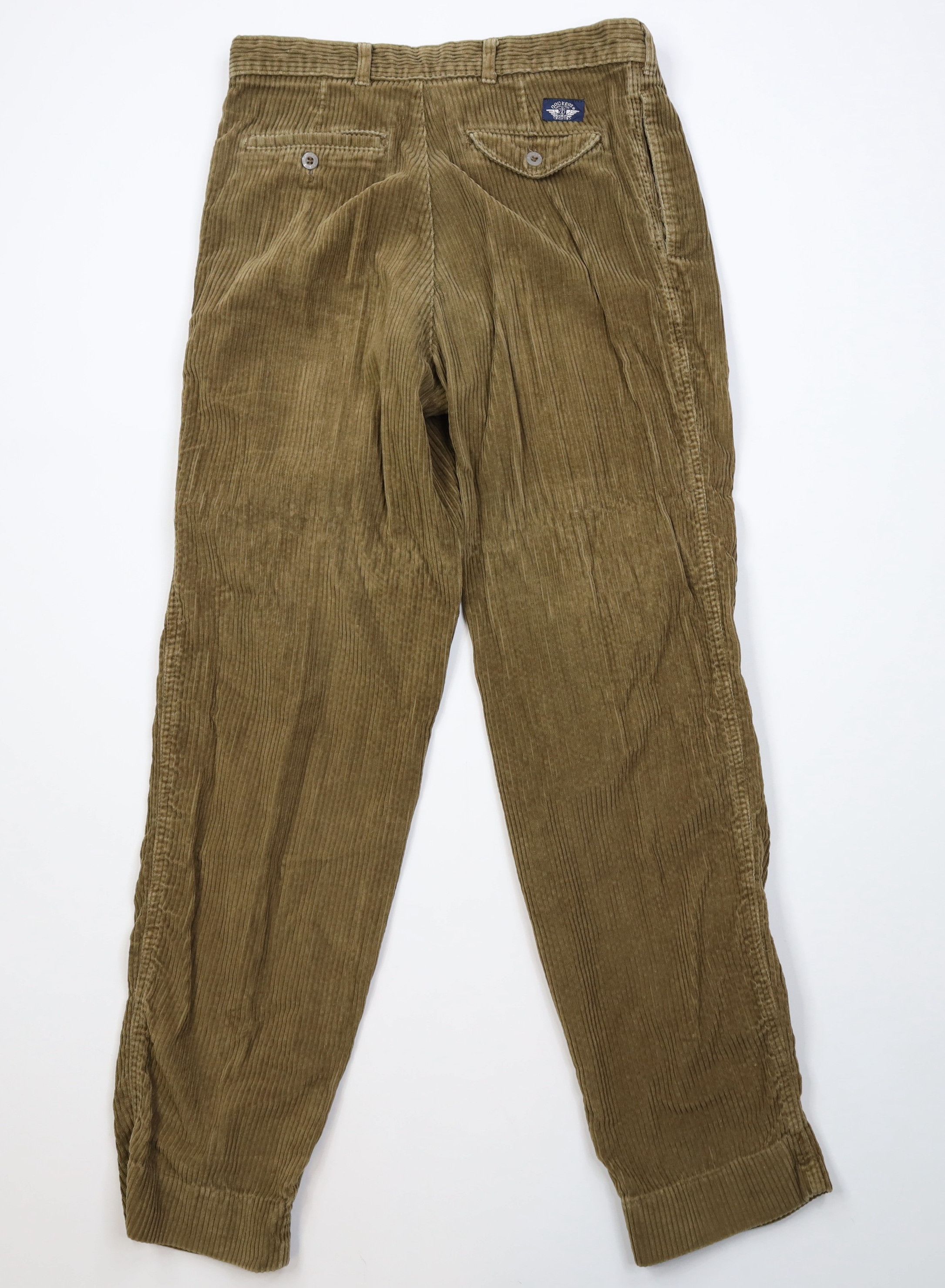 Vintage Vintage 90s Streetwear Corduroy Straight Leg Chino Pants Size US 32 / EU 48 - 10 Thumbnail