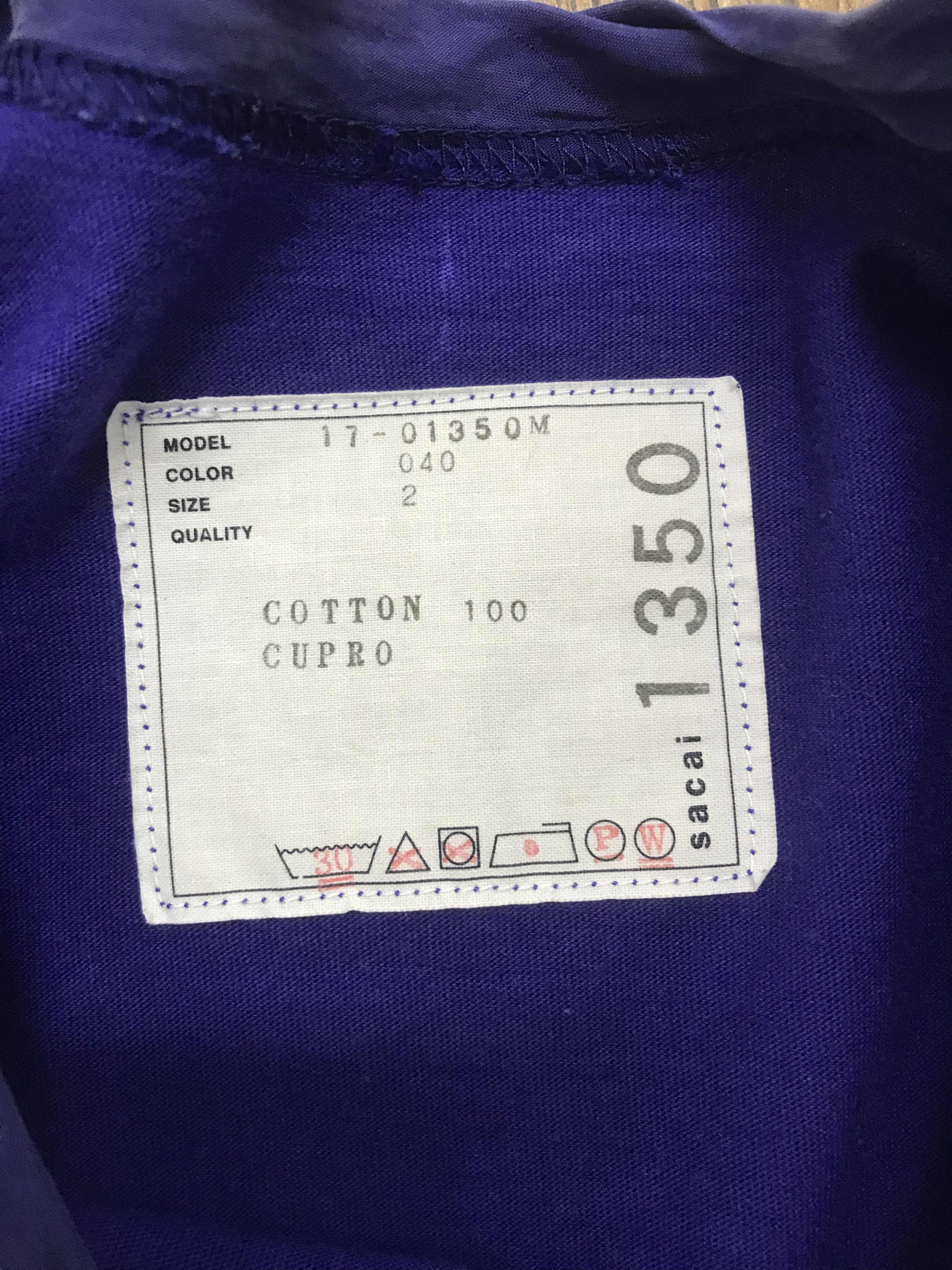 Sacai Sacai Blue Pocket Shirt Size US M / EU 48-50 / 2 - 3 Thumbnail