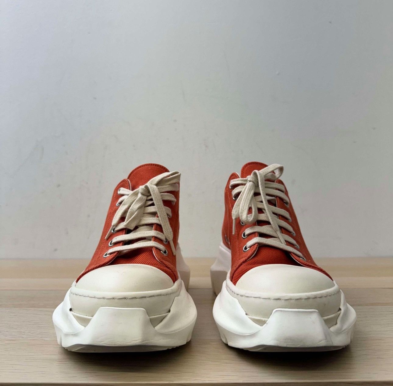 Rick Owens Rick Owens Low Top Abstract Ramones Size US 6 / EU 39 - 2 Thumbnail