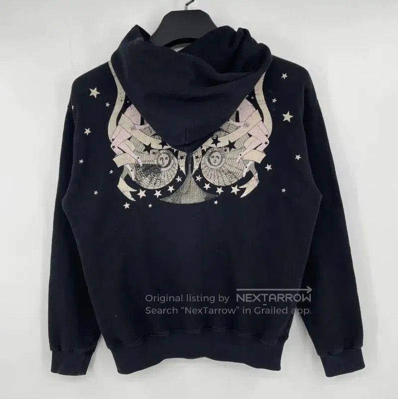 Givenchy Givenchy Black Cotton Long Sleeve Hoodie . Size XS / US 0-2 / IT 36-38 - 2 Thumbnail