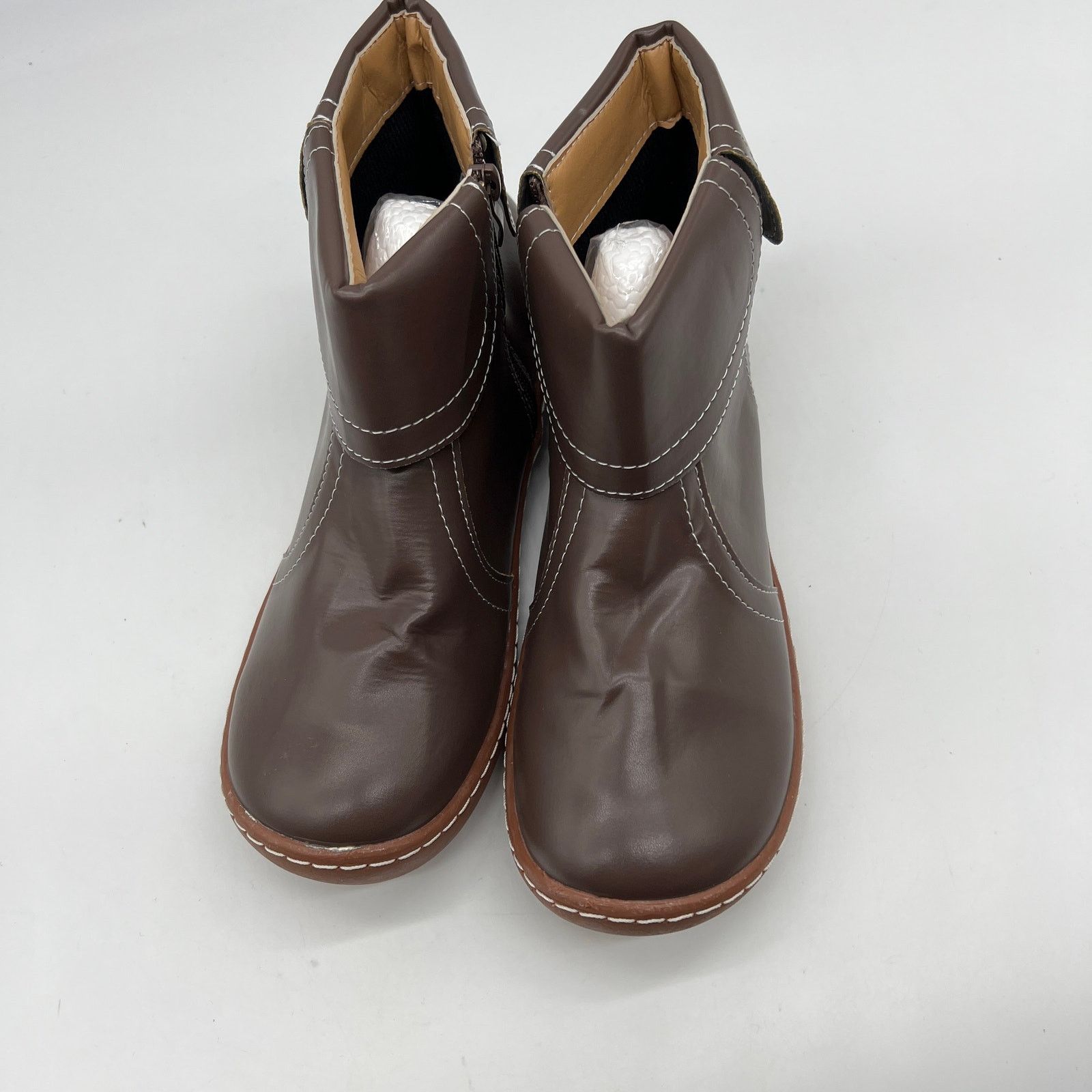 Other Fashion Womens Ankle Boot Comfortable Slip On Flat Size US 9.5 / IT 39.5 - 2 Thumbnail