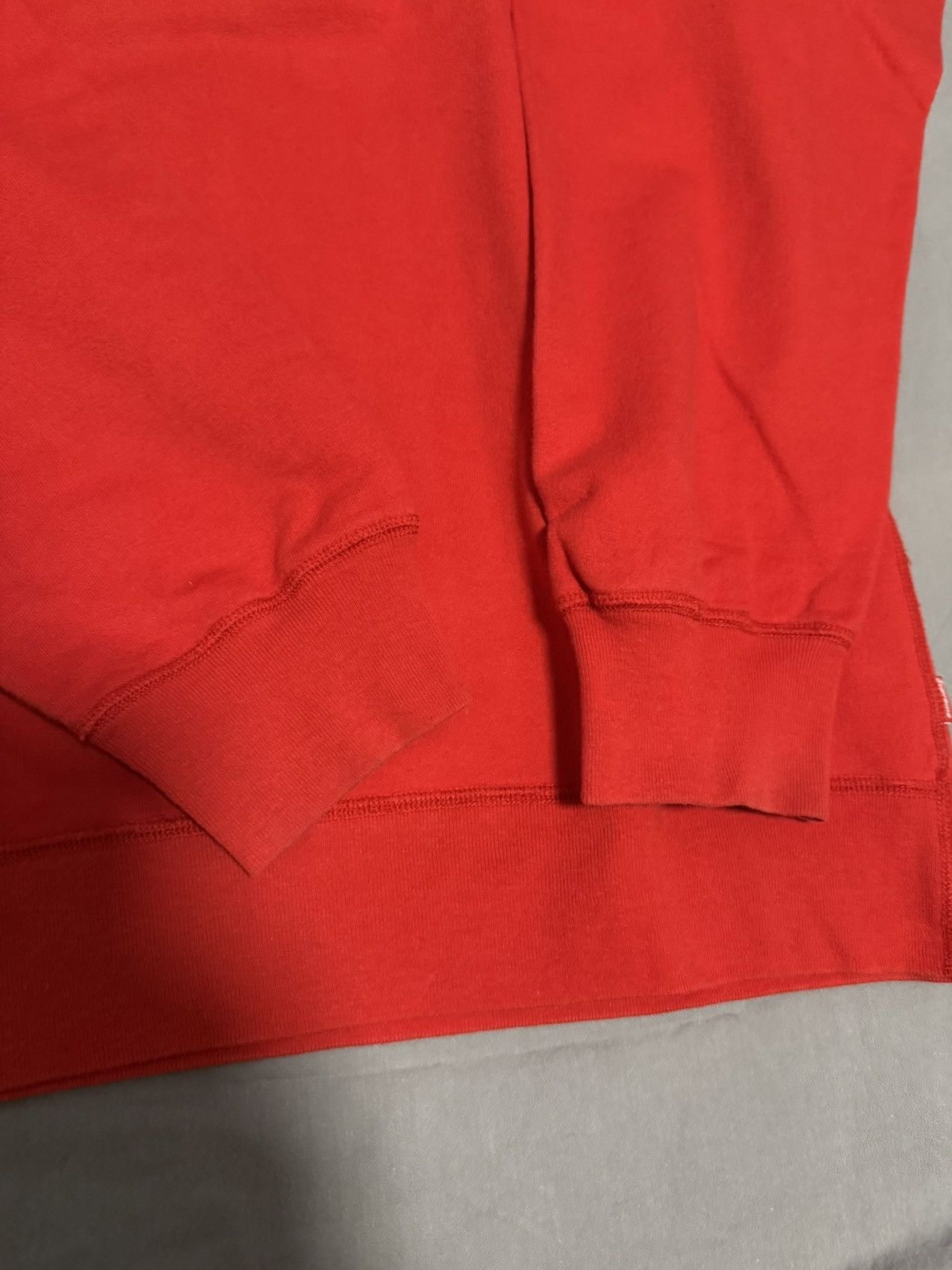 Supreme Supreme 2007 black on red screenprint box logo crewneck Size US XL / EU 56 / 4 - 9 Thumbnail