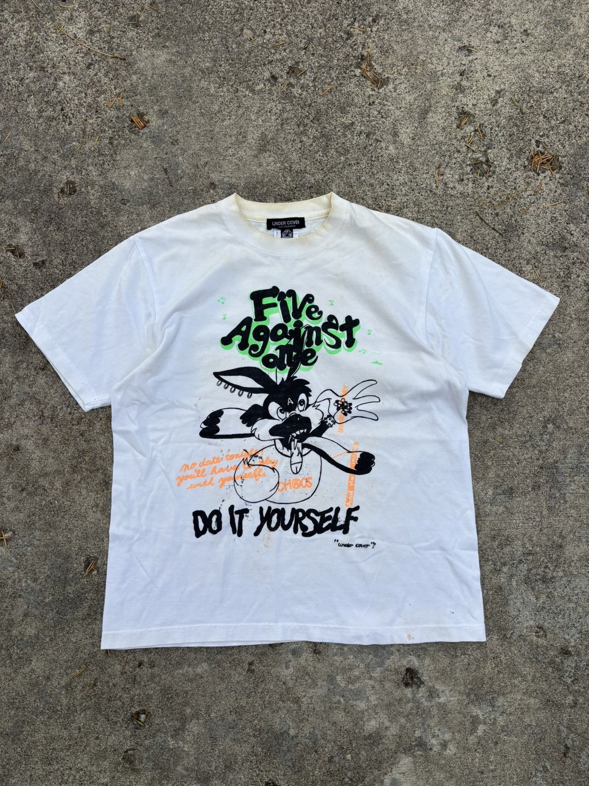 Undercover × Vandalize 2007 Five Against One T-Shirt | Grailed