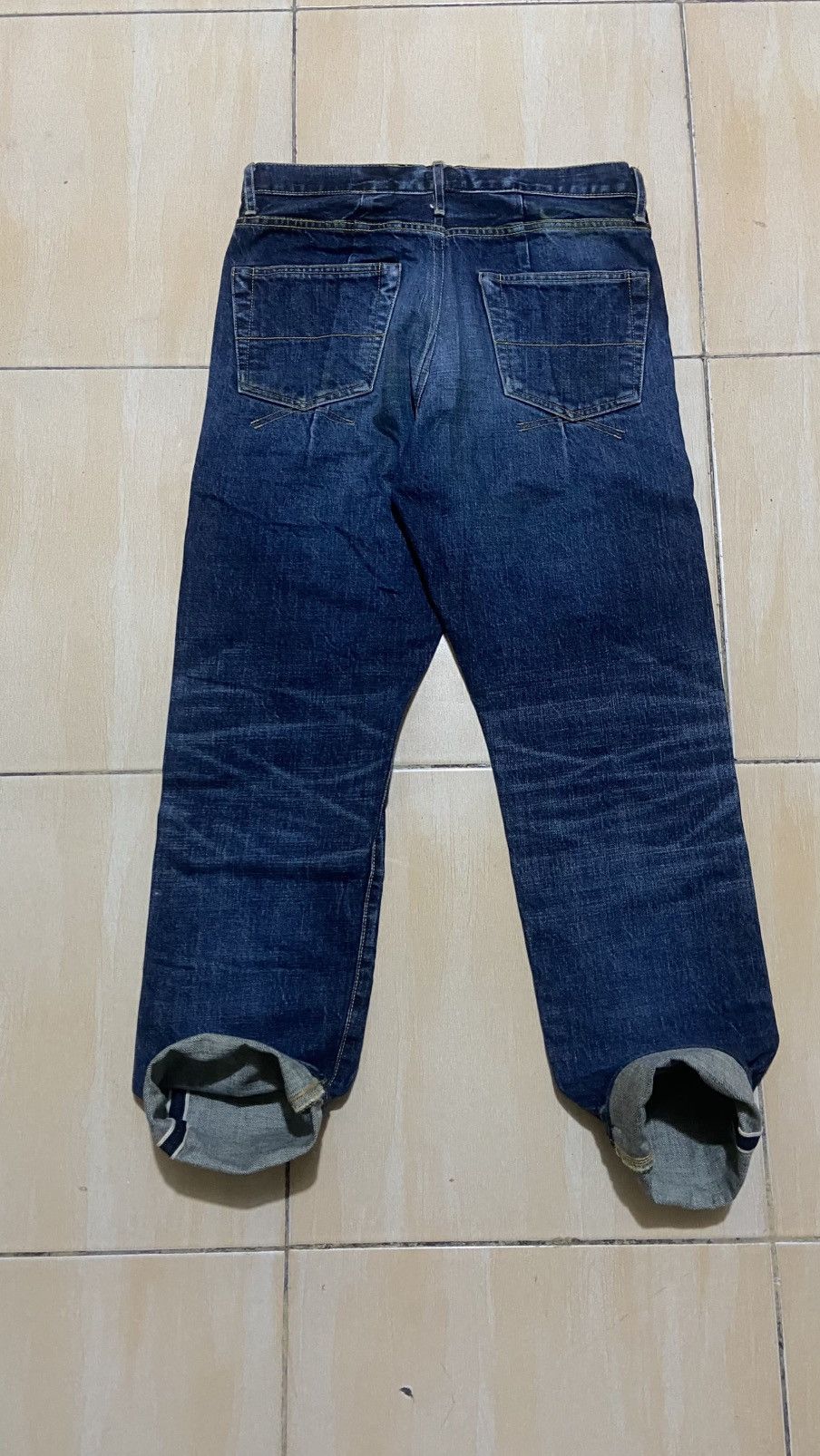 Maison MIHARA YASUHIRO Selvedge Distressed Faded Blue Wash Mihara Yasuhiro Jeans Size US 31 - 9 Thumbnail