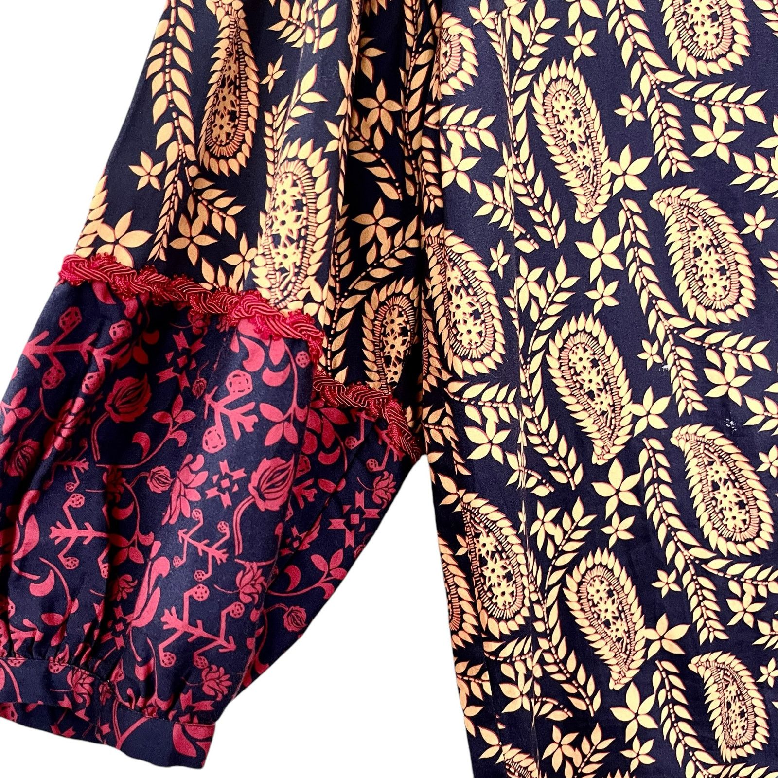 Sachin & Babi Sachin & Babi Celestine Paisley Print Tunic Shift Dress Size XS / US 0-2 / IT 36-38 - 4 Thumbnail