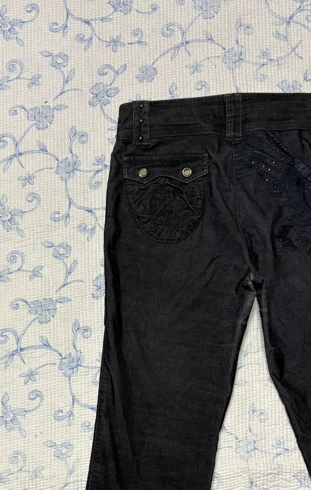 Vintage Li Jion Streetwear Flared Denim Size US 29 - 9 Thumbnail