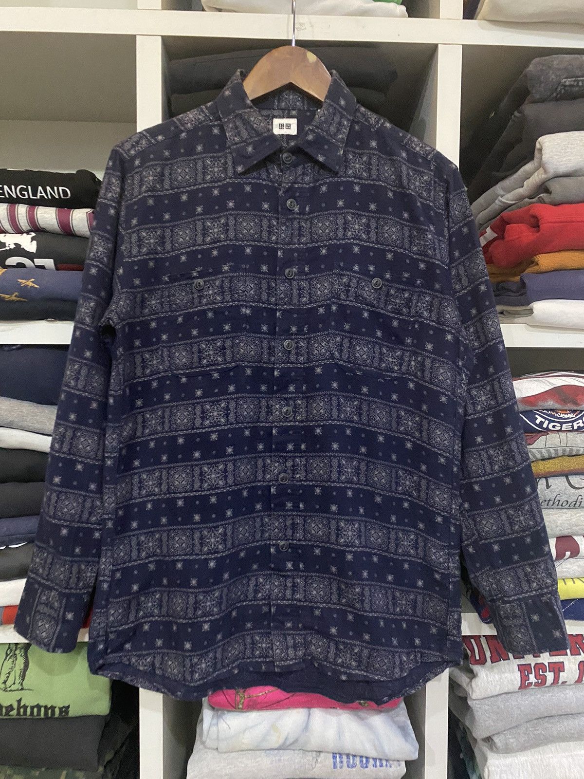 Flannel × Uniqlo Uniqlo Button Up Size US M / EU 48-50 / 2 - 2 Thumbnail