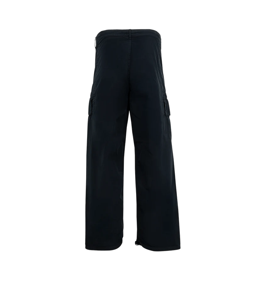 C.P. Company o1h1sh10525 Flatt Nylon Oversize Pants in Black Size US 30 / EU 46 - 2 Thumbnail