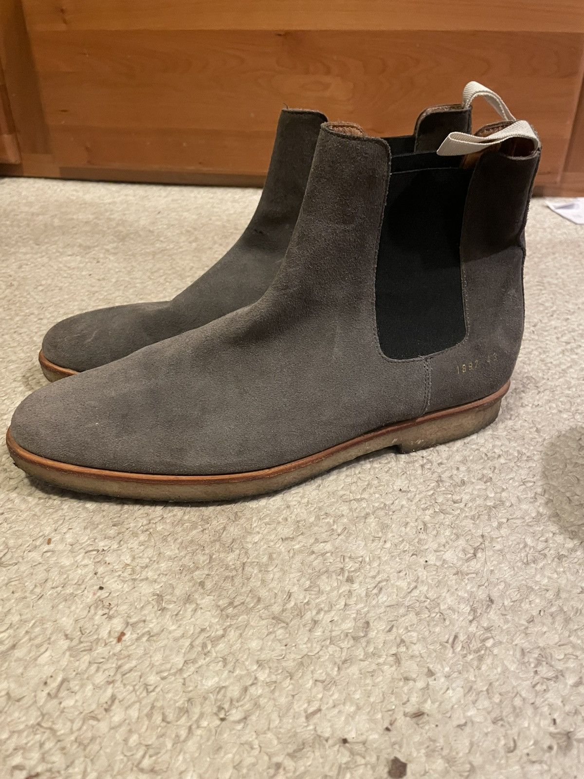 Common Projects COMMON PROJECTS Washed Suede Chukka Boots  display picture 2