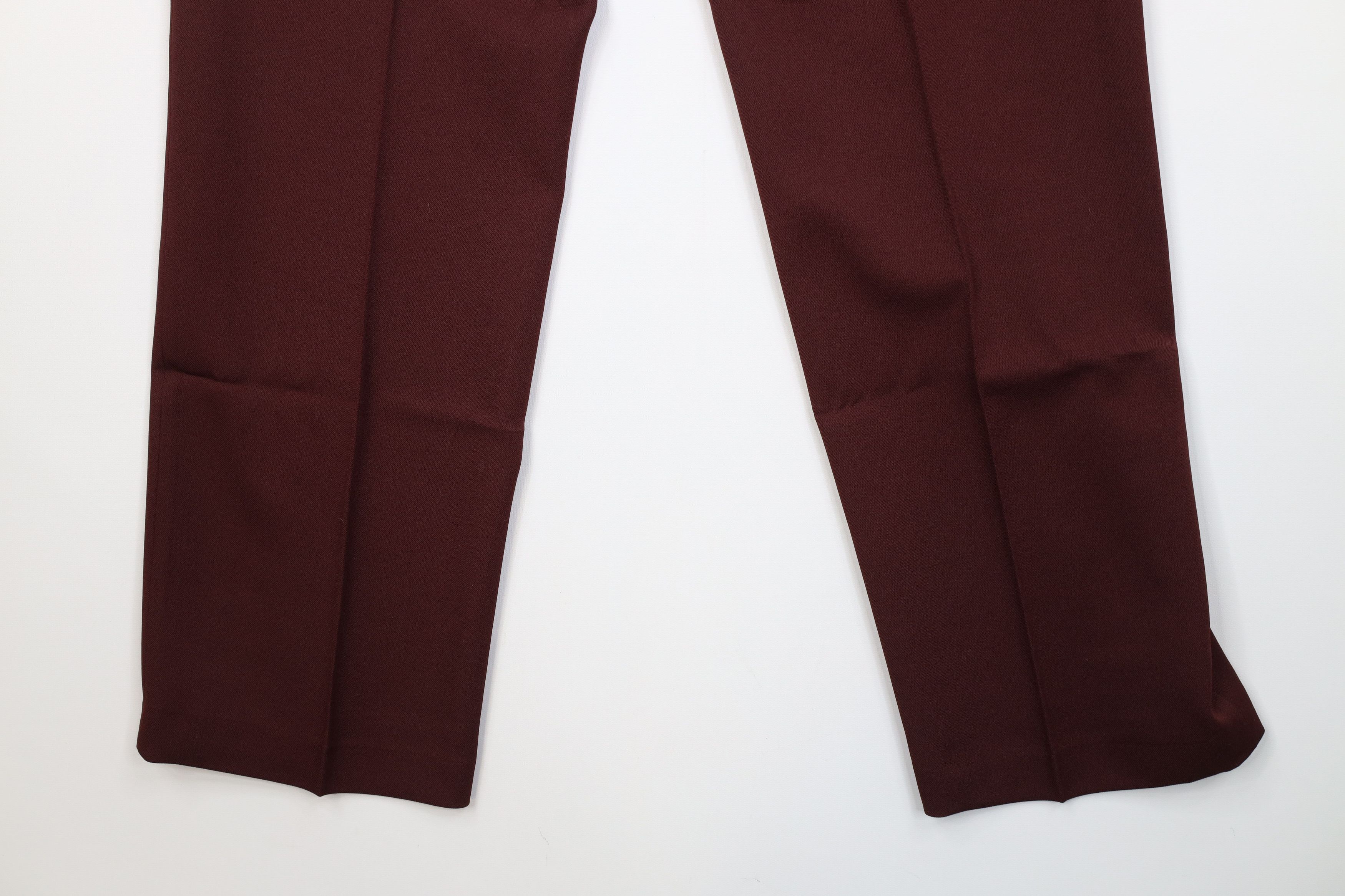Vintage Vintage 70s Streetwear Wide Leg Chino Pants Trousers Red USA Size US 34 / EU 50 - 13 Thumbnail