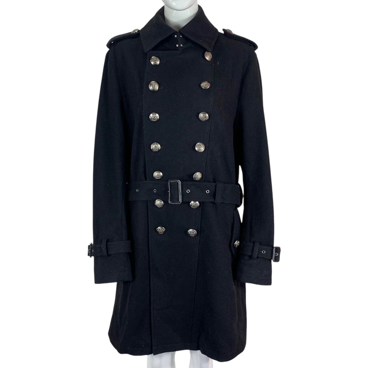 Japanese Brand × Yoshiyuki Konishi VINTAGE FICCE COLLEZIONE BY YOSHIYUKI KONISHI OVERCOAT Size US L / EU 52-54 / 3 - 1 Thumbnail