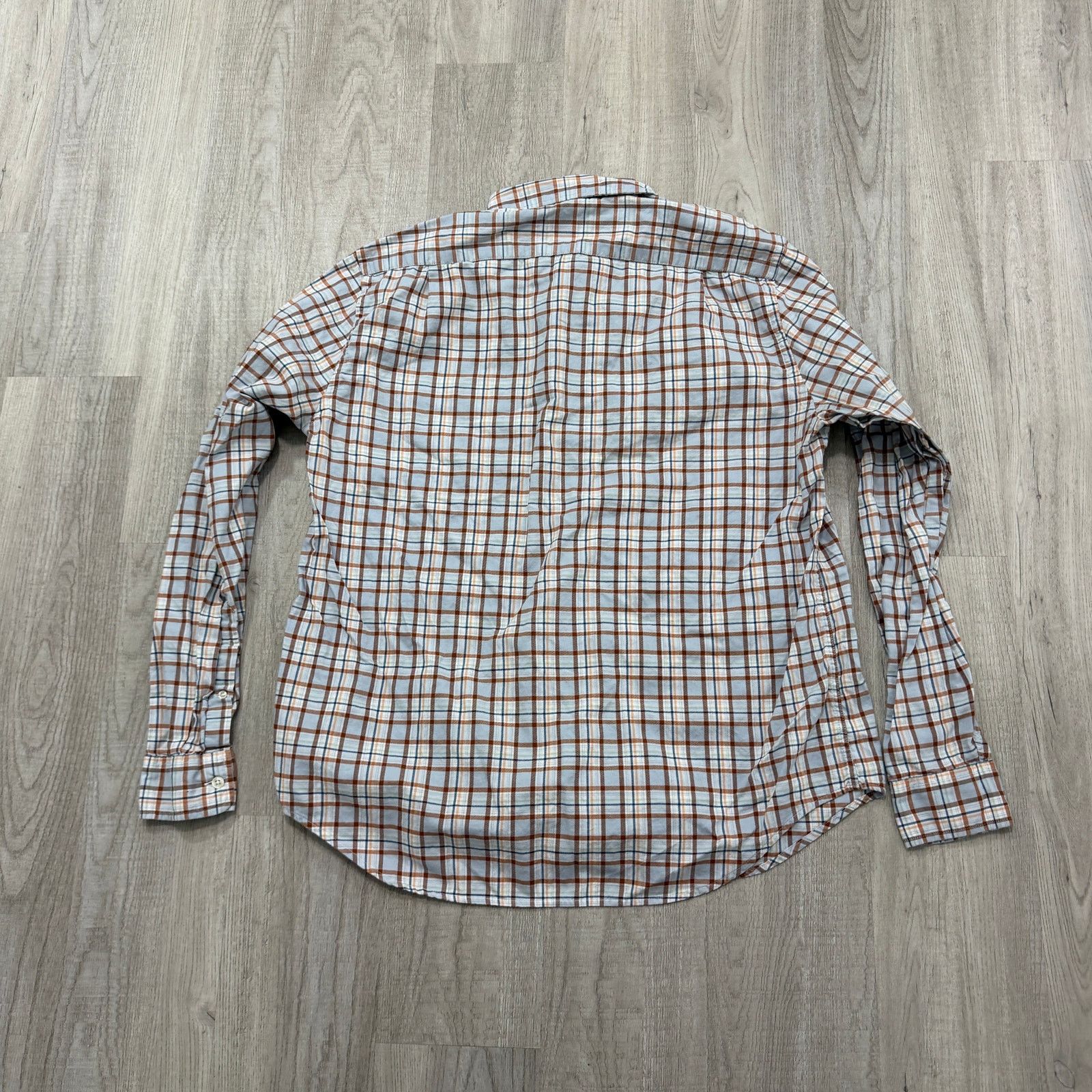 Lacoste Lacoste Button Shirt Mens Extra Large Blue Plaid Regular Fit Size US XL / EU 56 / 4 - 6 Thumbnail