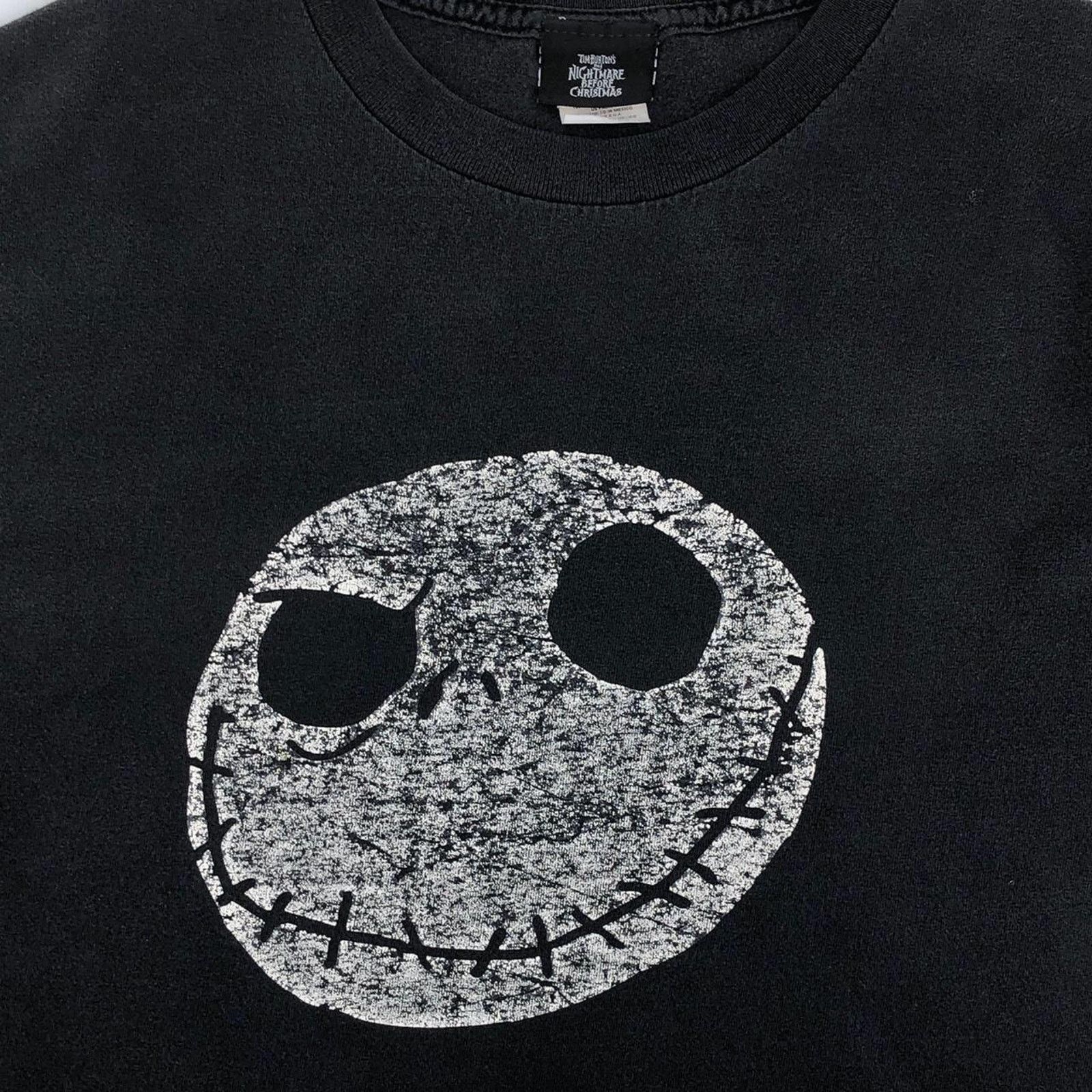 Giant × Vintage Nightmare Before Christmas Jack Skellington tshirt Y2K vtg Size US L / EU 52-54 / 3 - 3 Thumbnail
