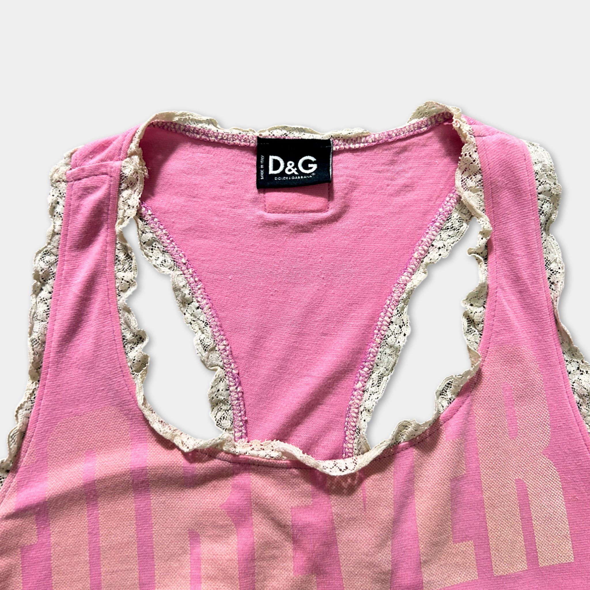 Dolce & Gabbana 2000's Forever N4 Summer Tank Top