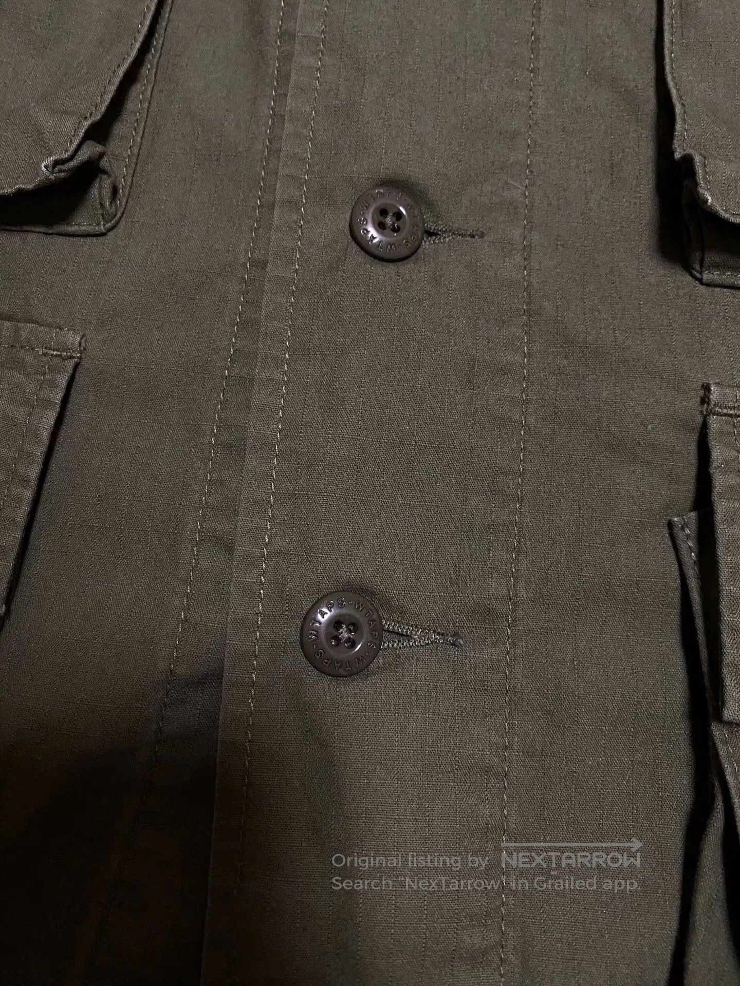 Wtaps wtaps military style green jacket shirt. Size US M / EU 48-50 / 2 - 4 Thumbnail