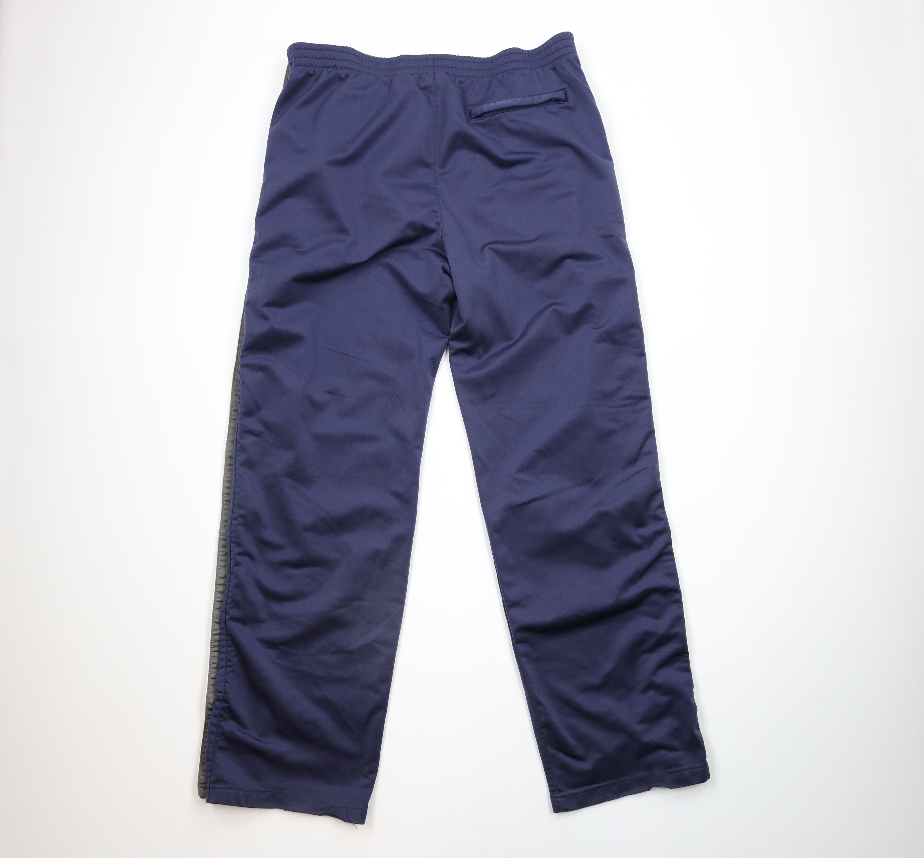 Vintage Vintage 90s Logo Athletic Tearaway Sweatpants Pants Blue Size US 38 / EU 54 - 9 Thumbnail