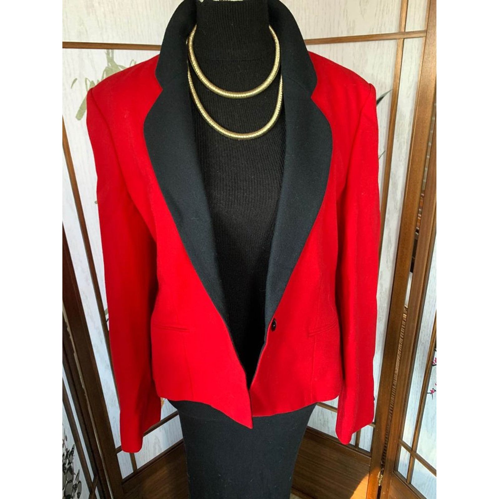 Saks Fifth Avenue Sak’s Fifth Avenue Blazer/ Jacket Size M / US 6-8 / IT 42-44 - 2 Thumbnail