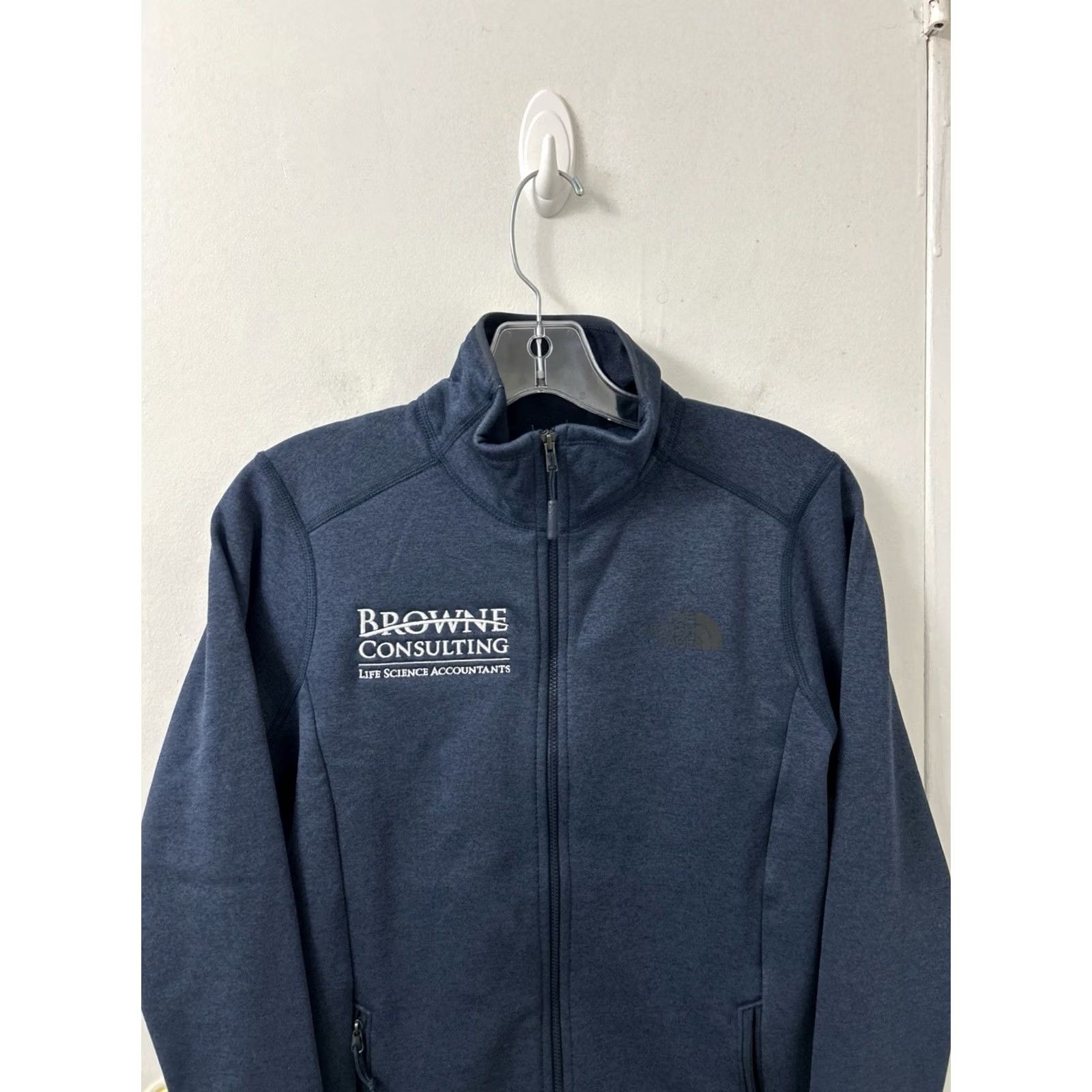 The North Face The North Face Skyline Fleece Jacket Womens Small Navy Full Zip Pockets L/S NWT Size S / US 4 / IT 40 - 2 Thumbnail