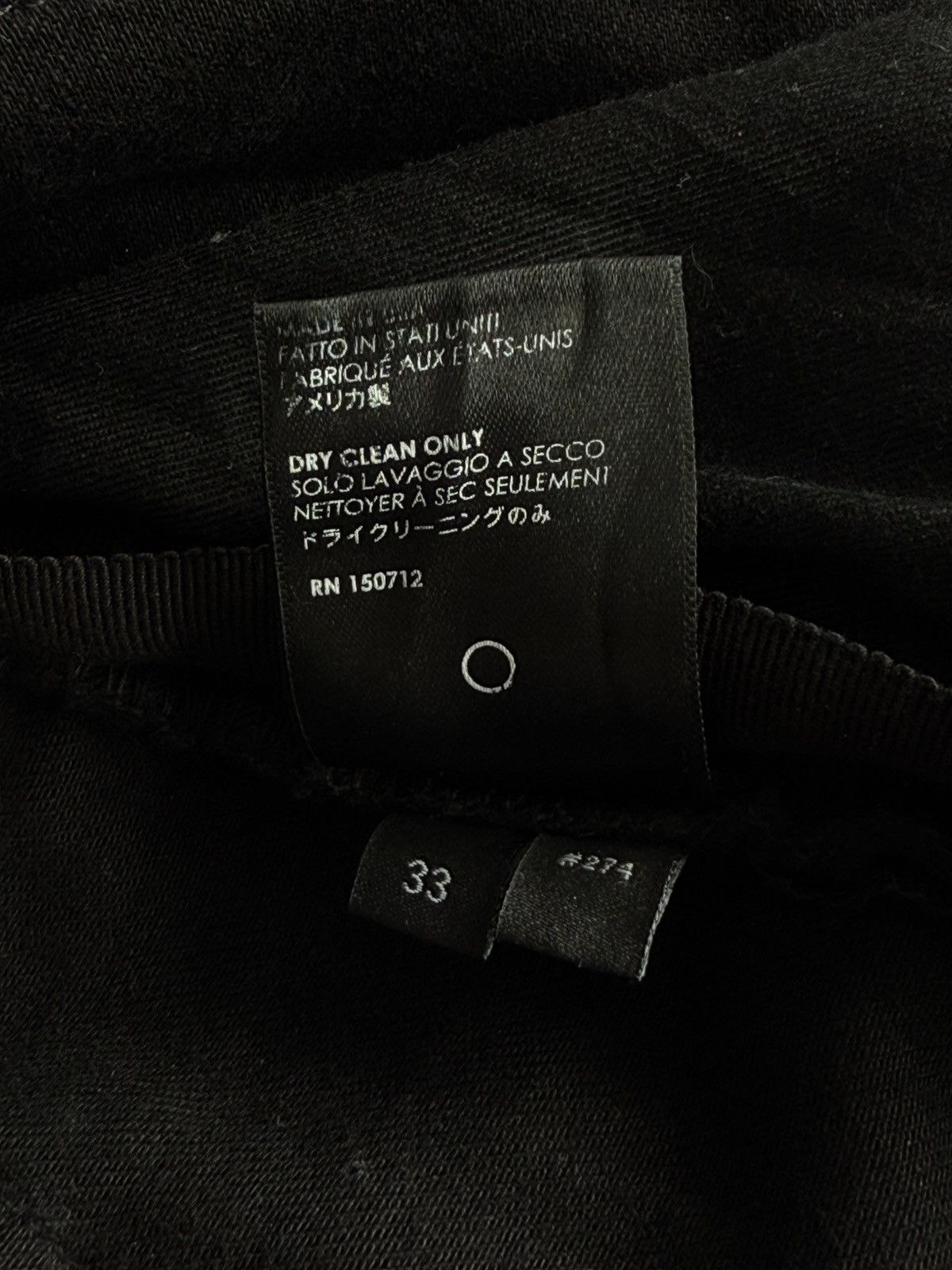 Amiri Amiri - Distressed Black Denim Slim Pant Size US 33 - 13 Thumbnail