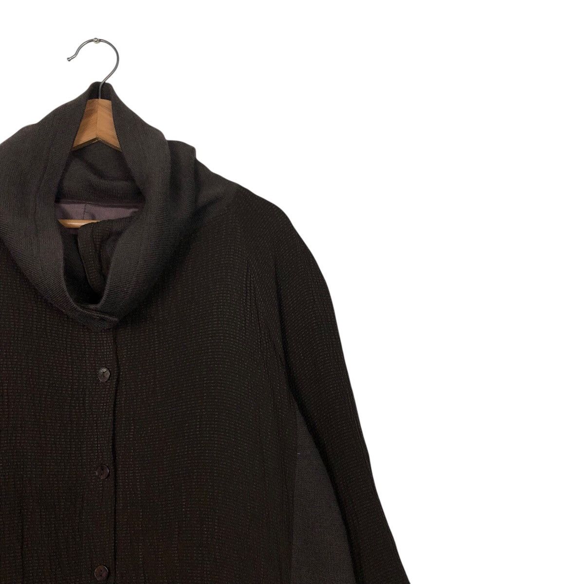 Japanese Brand 📌Oversize Long Jacket Pleated Design Unbranded Issey Miyake Size M / US 6-8 / IT 42-44 - 6 Thumbnail