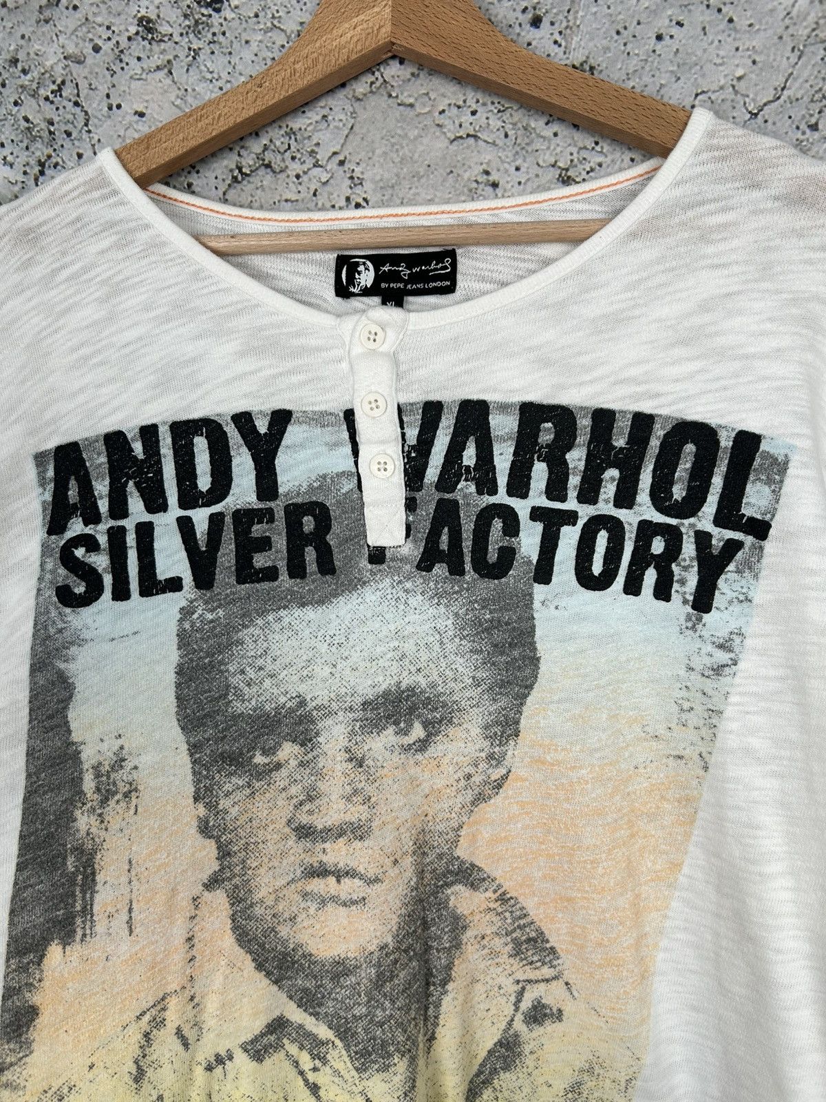 Vintage Avant Garde Andy Warhol Silver Actory Longsleeve Graphic Size US XL / EU 56 / 4 - 3 Thumbnail