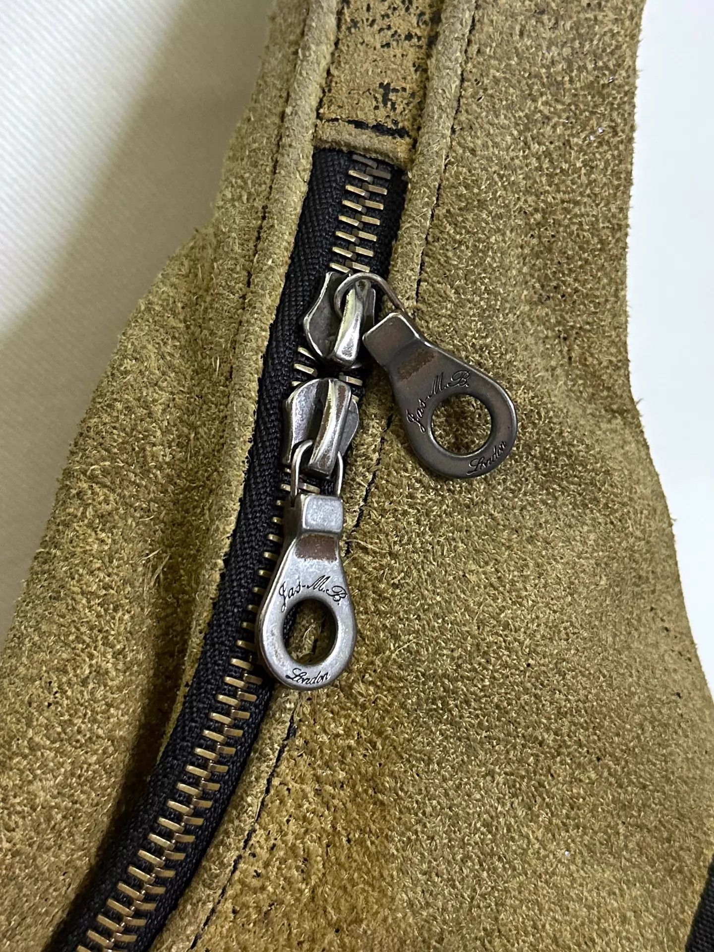 Jas MB Jas M.B. Vintage Crackle Thick Leather Crossbody F Size ONE SIZE - 3 Thumbnail