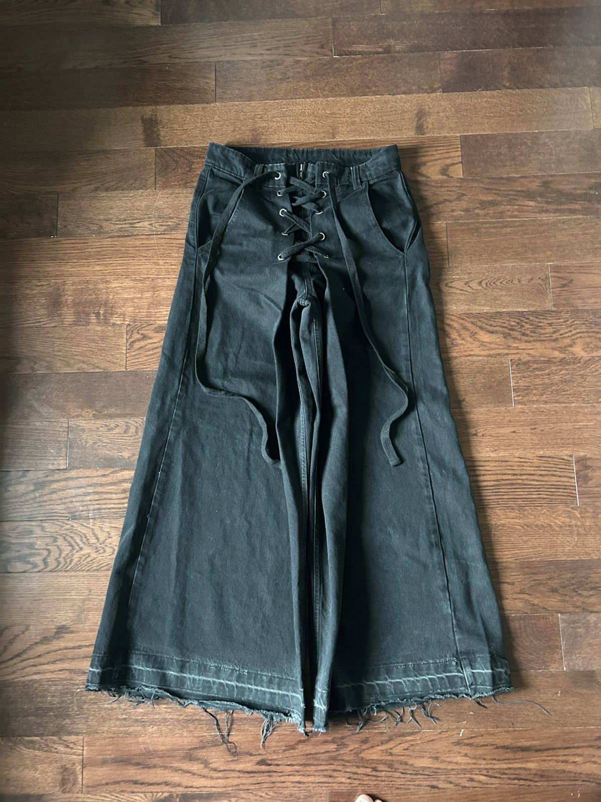 Other HAVEYOUEVERDIEDBEFORE Lace pants Size US 30 / EU 46 - 1 Thumbnail