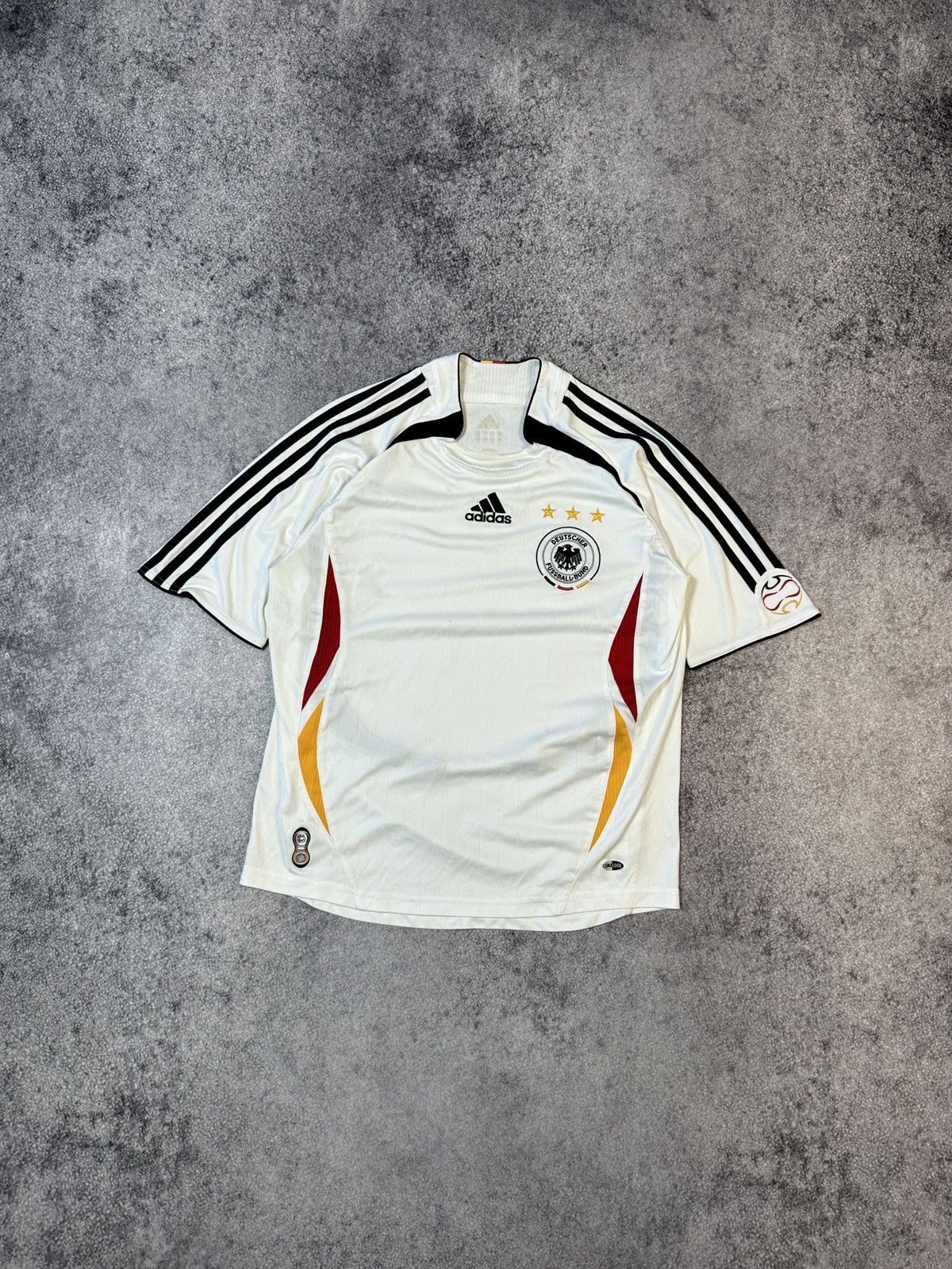 Adidas × Vintage Vintage Adidas Germany 06/07 Soccer Jersey Blokecore Rare Size US XXS / EU 40 - 1 Thumbnail
