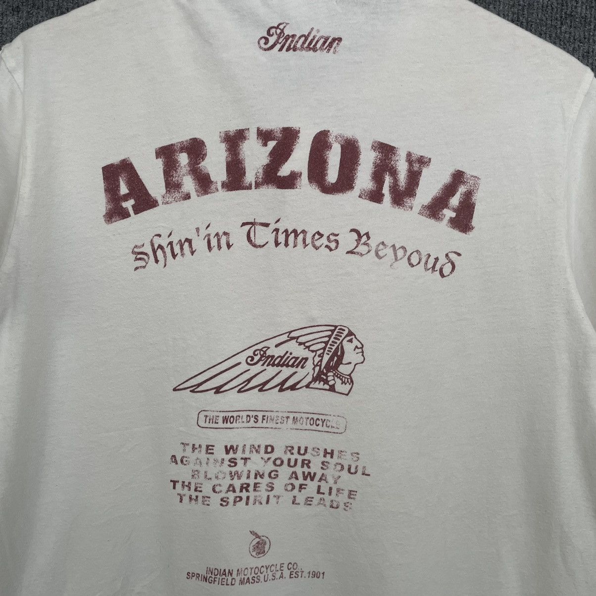 Harley Davidson × Indian Motorcycle × West Coast Choppers Indians Motorcycle Arizona Polo T Shirt Size US L / EU 52-54 / 3 - 2 Thumbnail