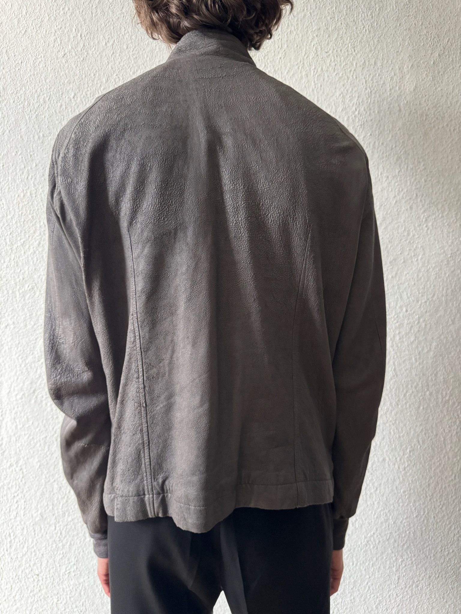 Rick Owens F/W 10 "GLEAM" Heavy Blistered Lamb Intarsia Jacket XXL Size US XXL / EU 58 / 5 - 23 Thumbnail