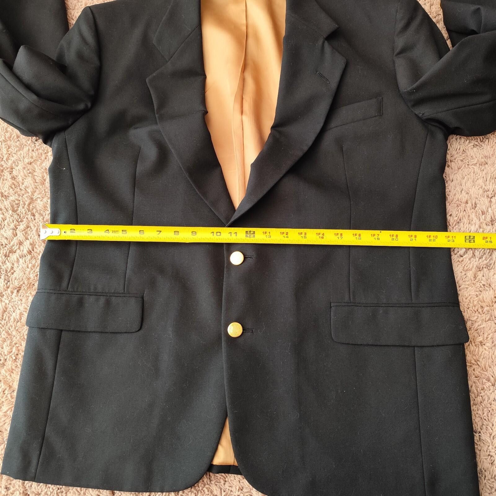 Hart Schaffner Marx Vtg Hart Schaffner Marx Since 1887 men’s XL virgin wool Size 44R - 10 Thumbnail