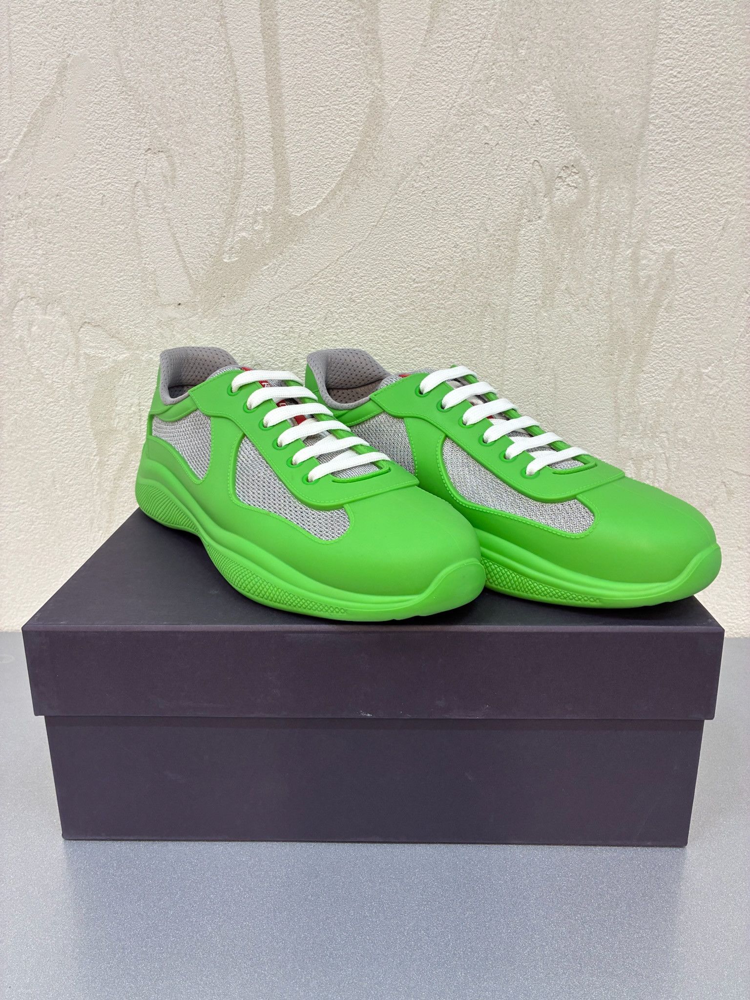 Prada Prada America's Cup Apple Green Size US 10 / EU 43 - 2 Thumbnail