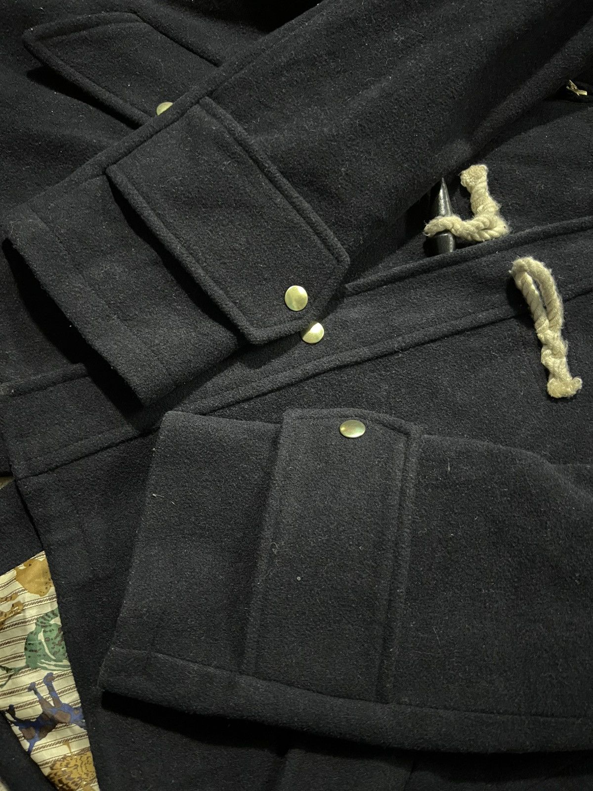 Issey Miyake × Ne-Net × Pleats Please Issey Miyake VINTAGE NE-NET BY ISSEY MIYAKE WOOL DUFFLE JACKET Size US M / EU 48-50 / 2 - 10 Thumbnail