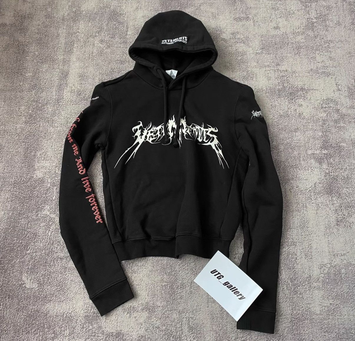 Vetements Vetements Pentagram Cropped Hoodie Size US XS / EU 42 / 0 - 1 Thumbnail