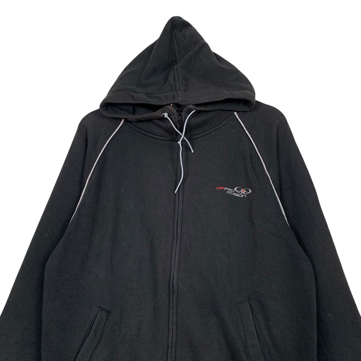 Japanese Brand Vintage OP Pro Division Big Logo Zipper Hoodie Size US M / EU 48-50 / 2 - 3 Thumbnail