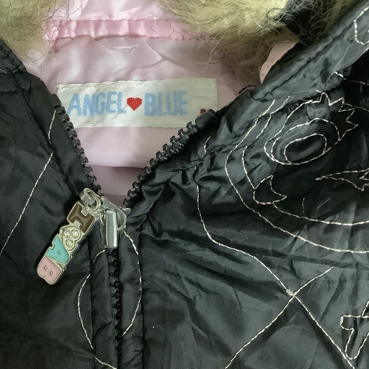 Angel Blue Angle Blue Fur Jakcet like if6w9 style Size US S / EU 44-46 / 1 - 6 Thumbnail