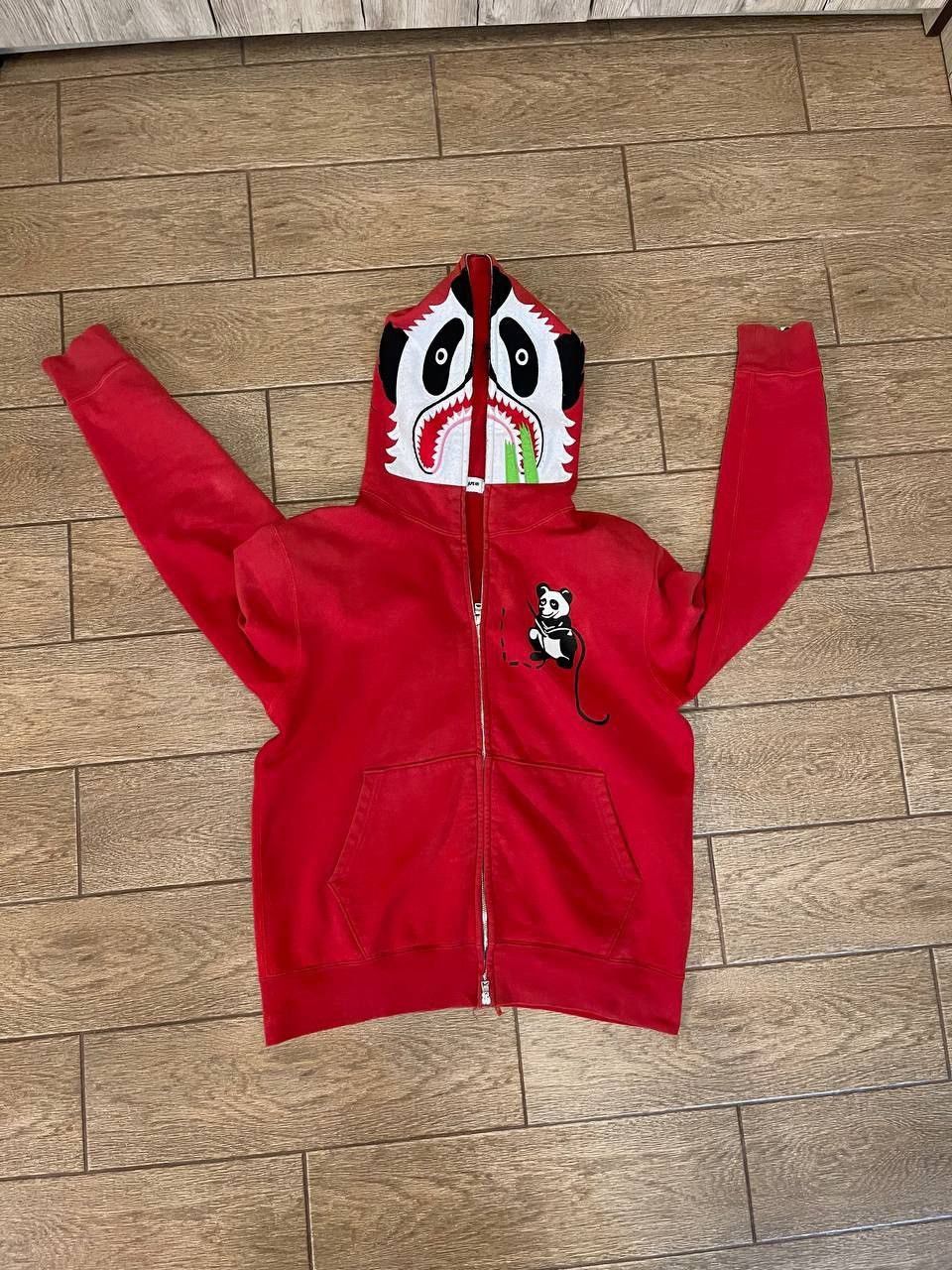Bape Bape panda zip up hoodie Size US M / EU 48-50 / 2 - 1 Thumbnail