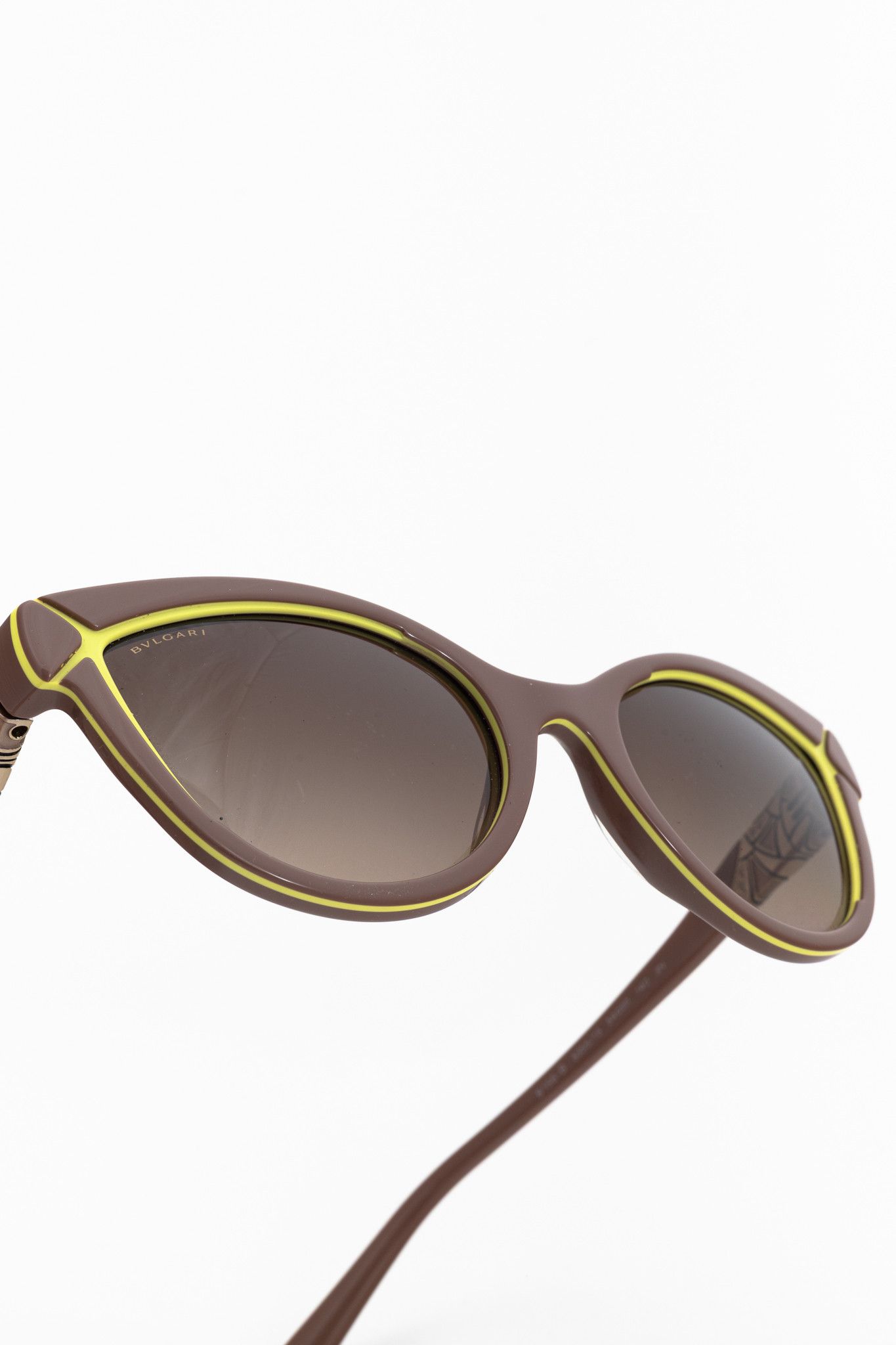 Bvlgari Bvlgari Diva Divina 8156B Crystal Cat-Eye Sunglasses Size ONE SIZE - 5 Thumbnail