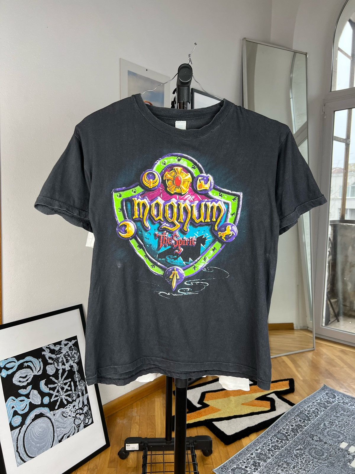 Band Tees × Vintage Vintage Magnum rock band tee tour tShirt (whitesnake krokus) Size US L / EU 52-54 / 3 - 1 Thumbnail