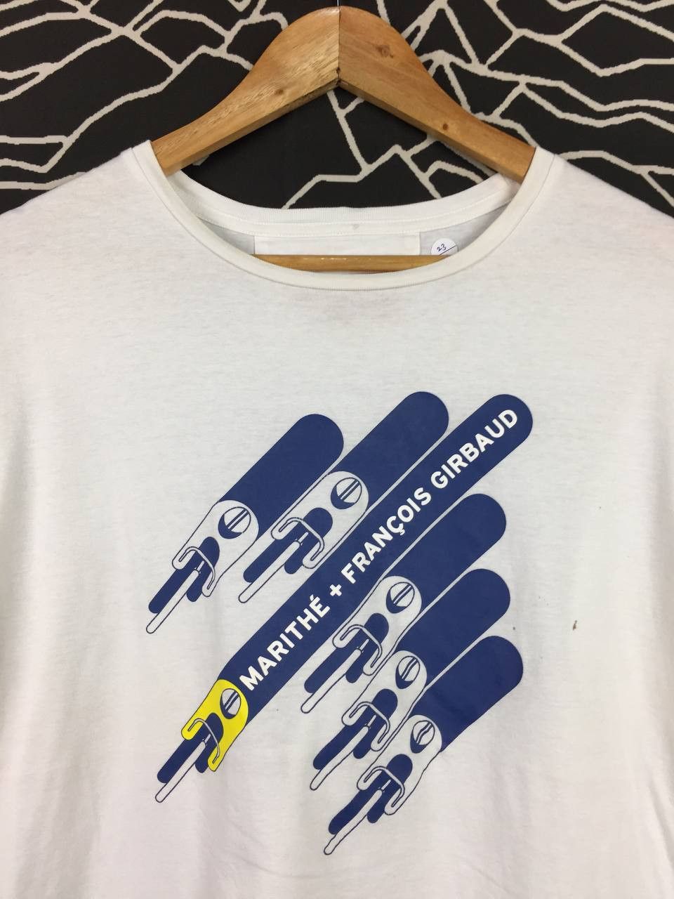 Marithe + Francois Girbaud Marithe Francois Girbaud Spell Out Logo Tee Size US XL / EU 56 / 4 - 3 Thumbnail