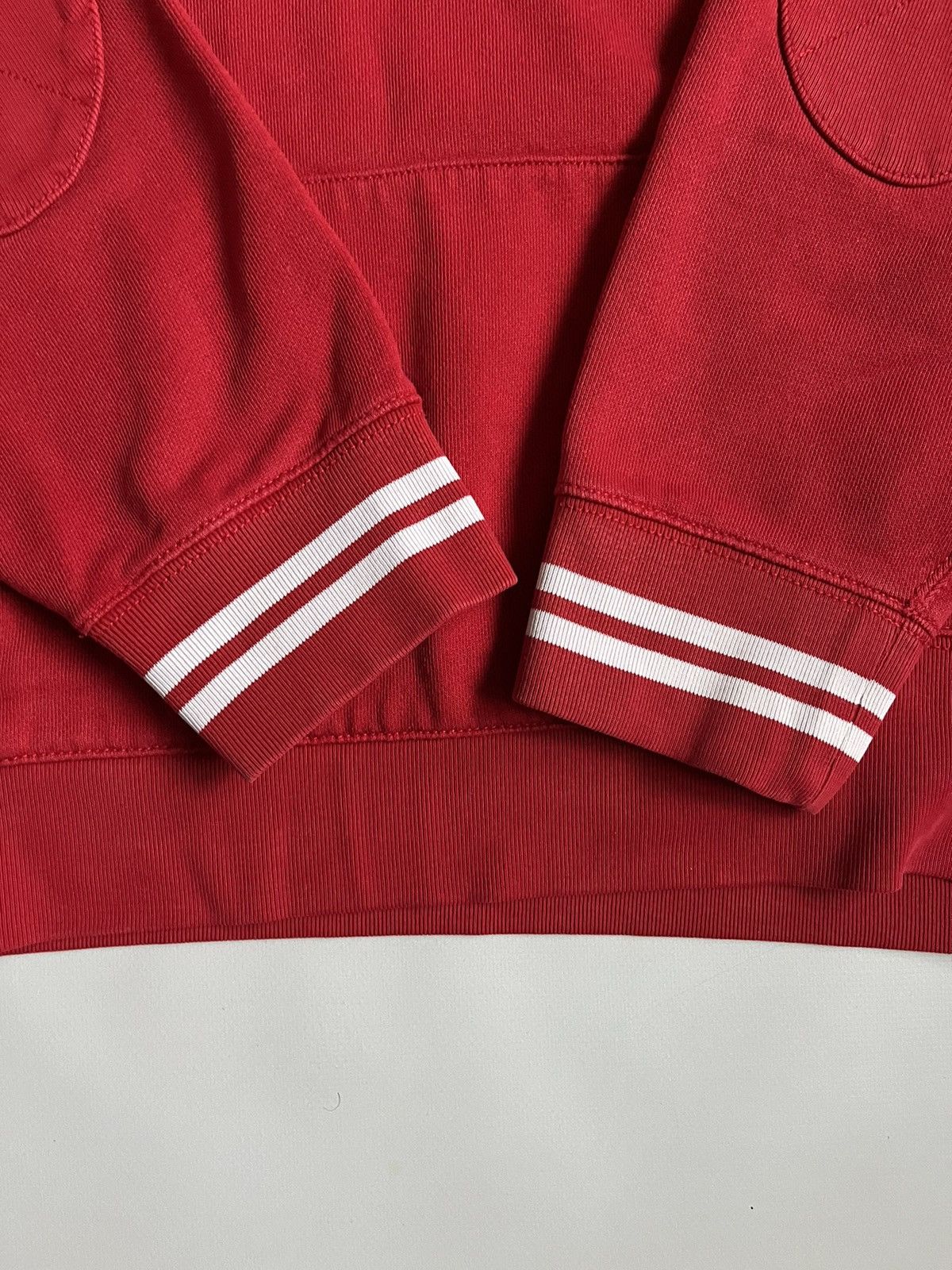 Polo Ralph Lauren Vintage 90s Polo Ralph Lauren 3 Men Red Pocket Hoodie Size US XL / EU 56 / 4 - 11 Thumbnail